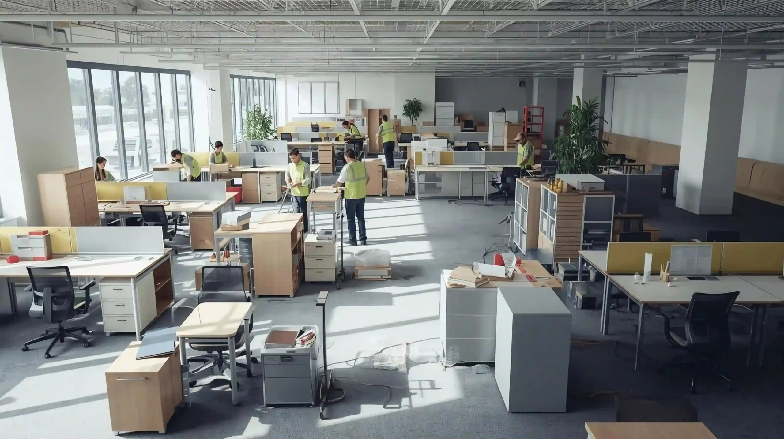 Office furniture removal service
