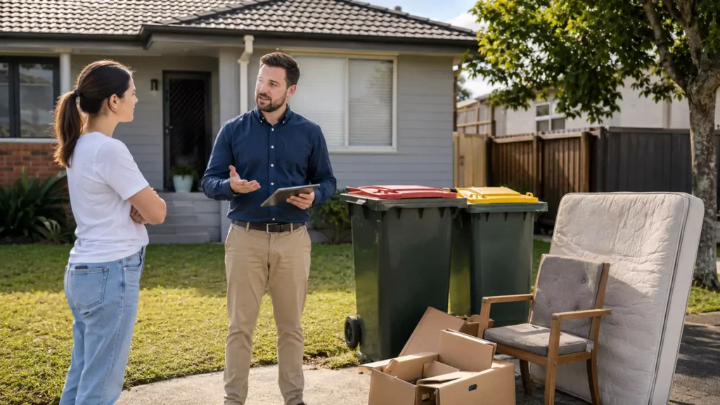 Waste and rubbish responsibility in NSW